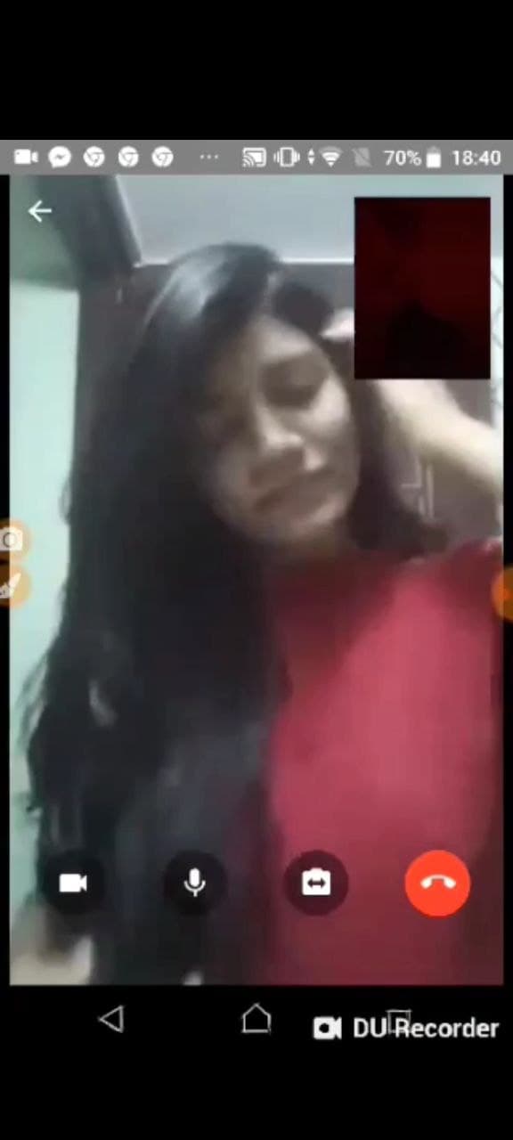 Video call per gf ne bf ko khush kiya❤️