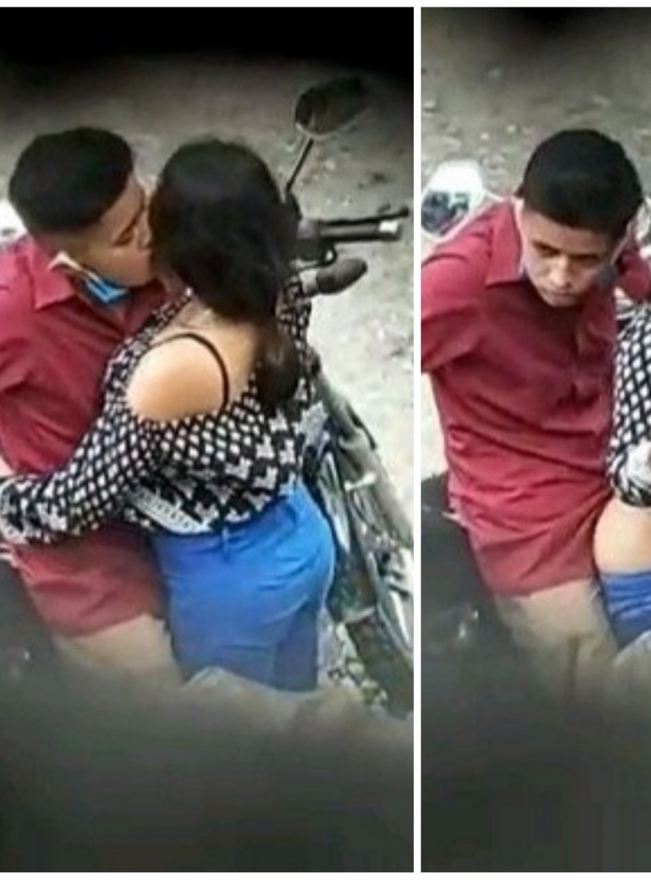 Couple Outdoor On Bike