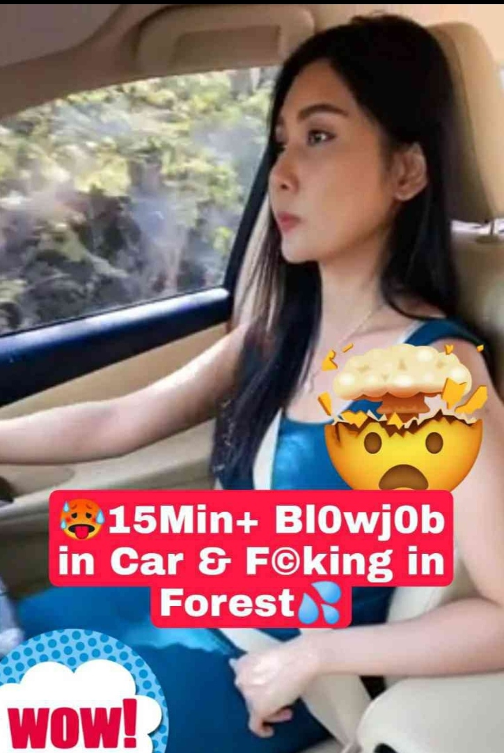 Asian Rich Girl Car in the Woods