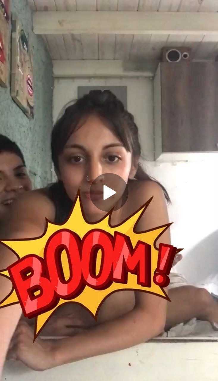 Cute girl giving on bathroom 